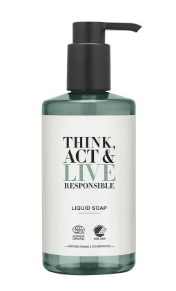 ADA Сапун за ръце, бутилка с помпа Think, Act & Live Responsible, 300 мл