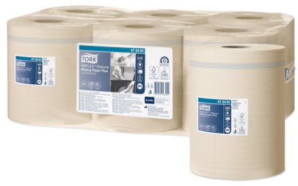 Tork Кухненска хартия Reflex M4, Advanced Natural, 2 пл., 6 х 150 м