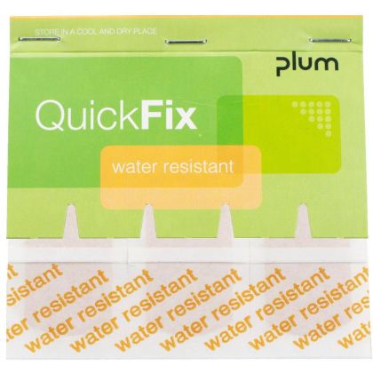 Plum Tекстилни пластири PLUM Quick Fix, водоустойчиви, жълт, 45 броя