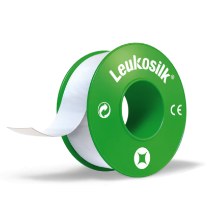Leukosilk Адхезивна лента 5 см X 4.6 м