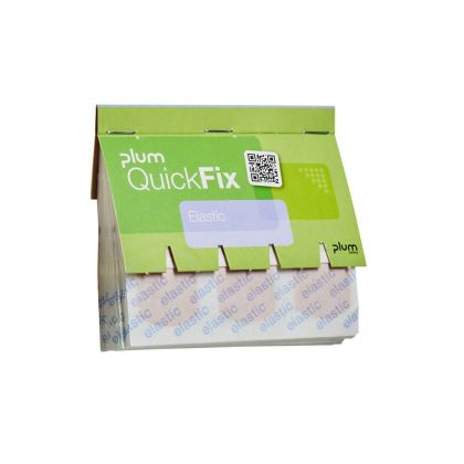 Plum Tекстилни пластири Quick Fix, еластични, лилав, 45 броя