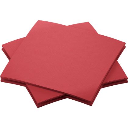Duni Салфетки за маса Bio Dunisoft® Napkin 20 x 20 cm,1 пл., бордо, компостируеми
