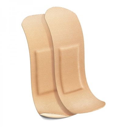 Leukoplast® Еластичнни пластири за рани - 20 броя в 2 размера ( 19х72 мм - 8 бр.; 28х72 мм - 12 бр.)