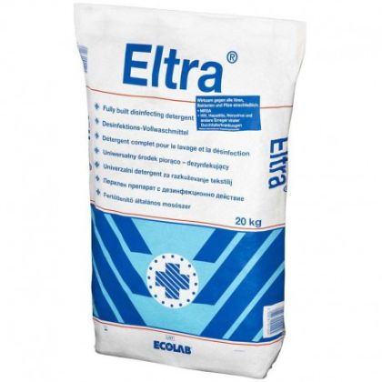 Ecolab  Препарат за пране и дезинфекция на тъкани  Eltra, 20 кг